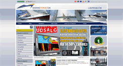 Desktop Screenshot of marinetorvet.dk